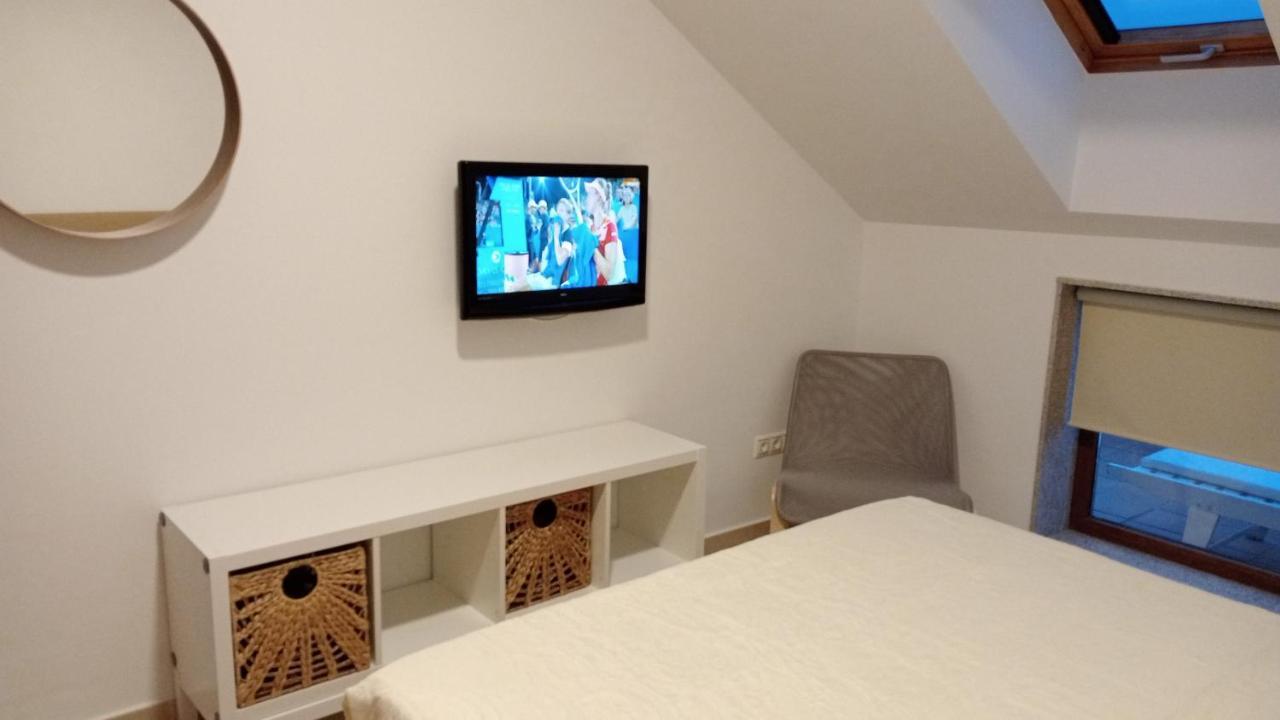 Ferienwohnung Atico A 3 Km De Sanxenxo Con Piscina Y Garaje Exterior foto