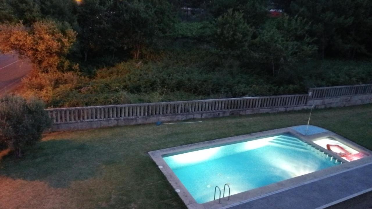 Ferienwohnung Atico A 3 Km De Sanxenxo Con Piscina Y Garaje Exterior foto