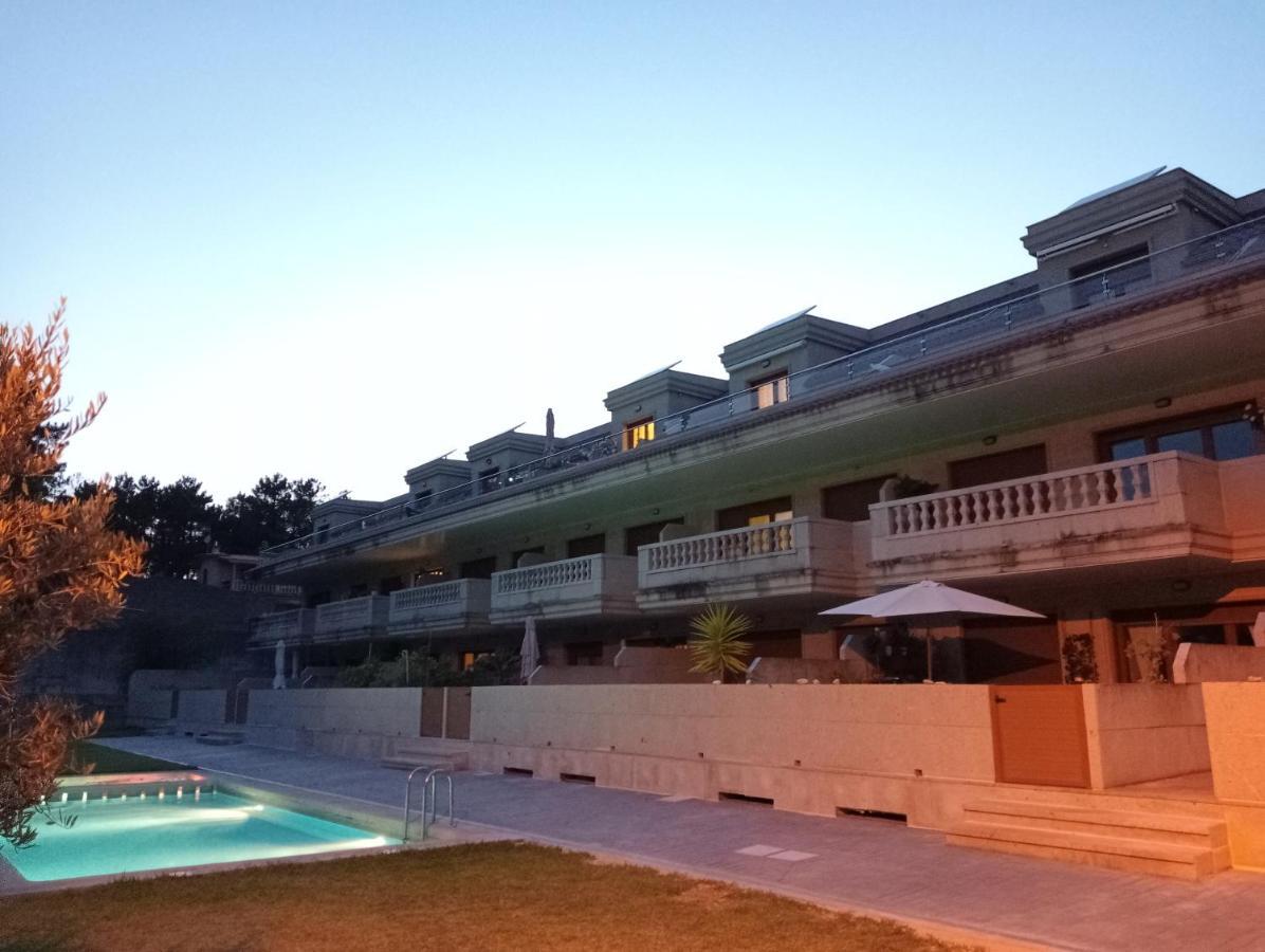 Ferienwohnung Atico A 3 Km De Sanxenxo Con Piscina Y Garaje Exterior foto